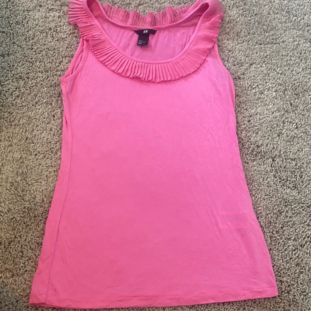 H&M Pink tank size small
